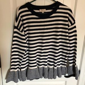 LOFT striped sweater Sz M